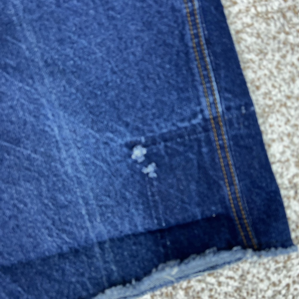 Vintage Southpole Shorts Mens 30 Blue Denim Jorts Embroidered Baggy Y2K Hip Hop - Picture 3 of 12
